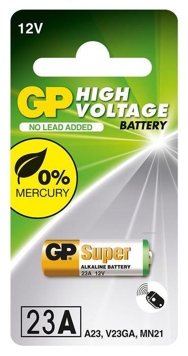 GP Alkaline High Voltage 23AE card of 1