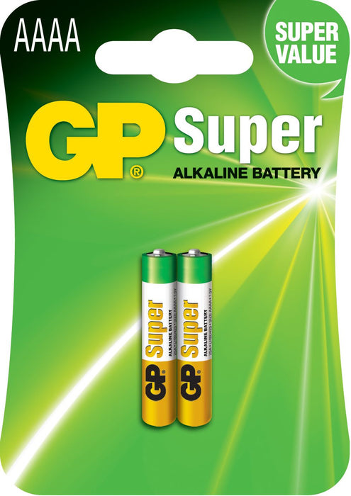 GP AAAA Battery Super Alkaline 2 PK