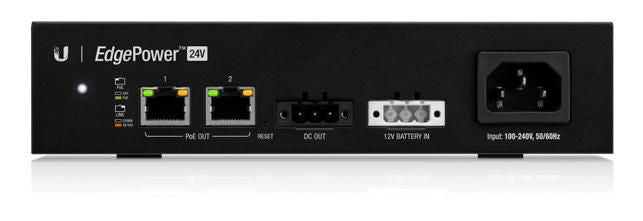 Ubiquiti EdgePower 24V 72W DC Power Supply with UPS and  PoE