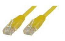 MicroConnect U/UTP CAT5e 10M Yellow PVC Unshielded Network Cable,  PVC, 4x2xAWG 26 CCA