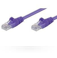 MicroConnect U/UTP CAT5e 0.5M Purple PVC Unshielded Network Cable,  PVC, 4x2xAWG 26 CCA