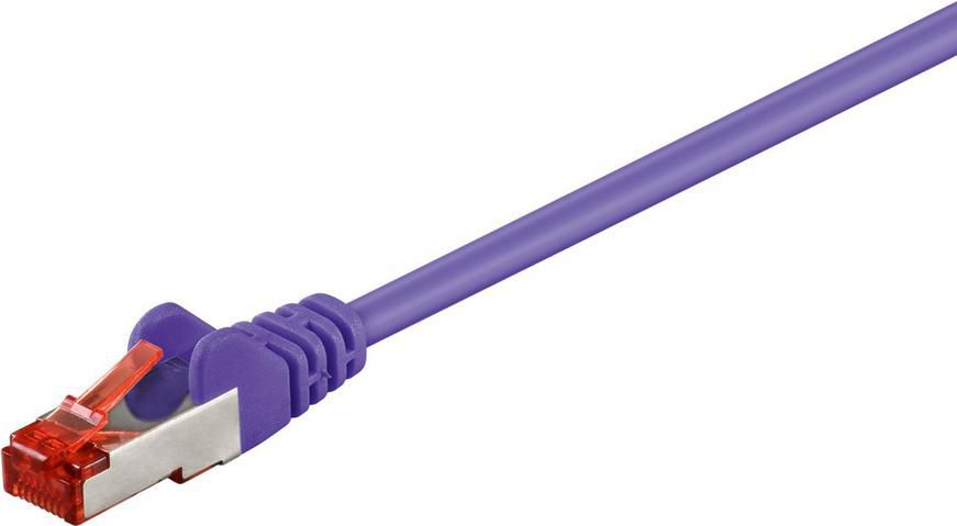 MicroConnect F/UTP CAT6 5m Purple PVC Outer Shield : Foil screening  4x2xAWG 27 CCA