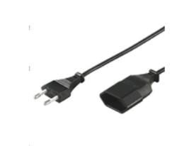 MicroConnect Power cable extension 5,0m Euro male to Euro female
