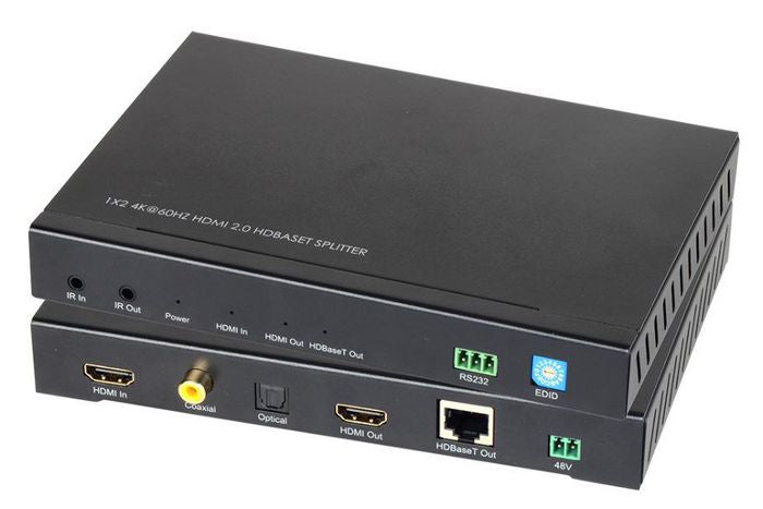 MicroConnect 1 x 2 HDMI 2.0 HDbaseT Extender 4K 60Hz