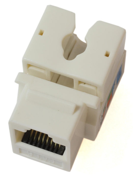 MicroConnect Keystone module CAT6, UTP White