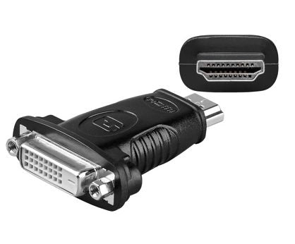 MicroConnect HDMI 19 - DVI-D M-F Adaptor HDMI Type A - DVI-D 24+1 M-F  500pcs/box