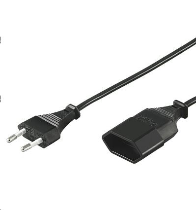 MicroConnect Power cable extension 1,8m Euro male to Euro female