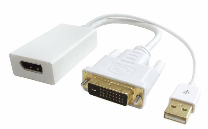 MicroConnect Adapter DVI-D to DP Female