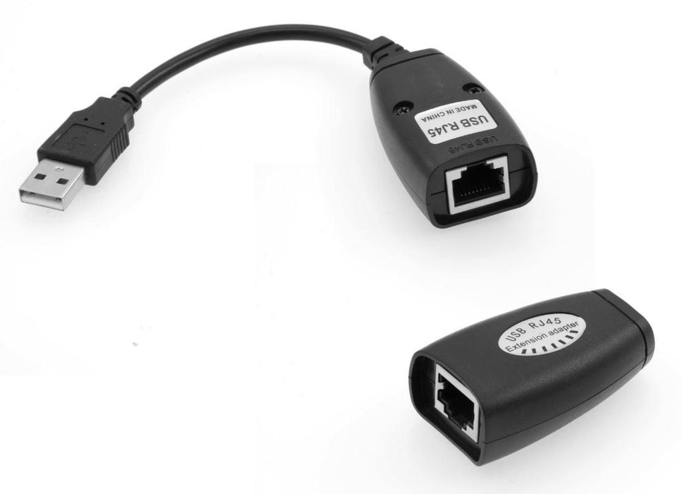 MicroConnect CAT 5/5e/6 / USB 1.1 Converter Transmit USB signals via  network cable up to 60 meter