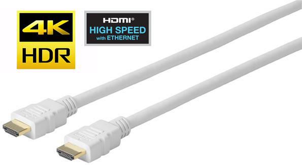 Vivolink Pro HDMI Cable White 7.5m  Ultra Flexible .