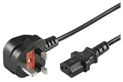 MicroConnect Power Cord UK Type G - C13 1M UK Type G, BS 1363 - C13  H05VV-F 3G0,75, 10A