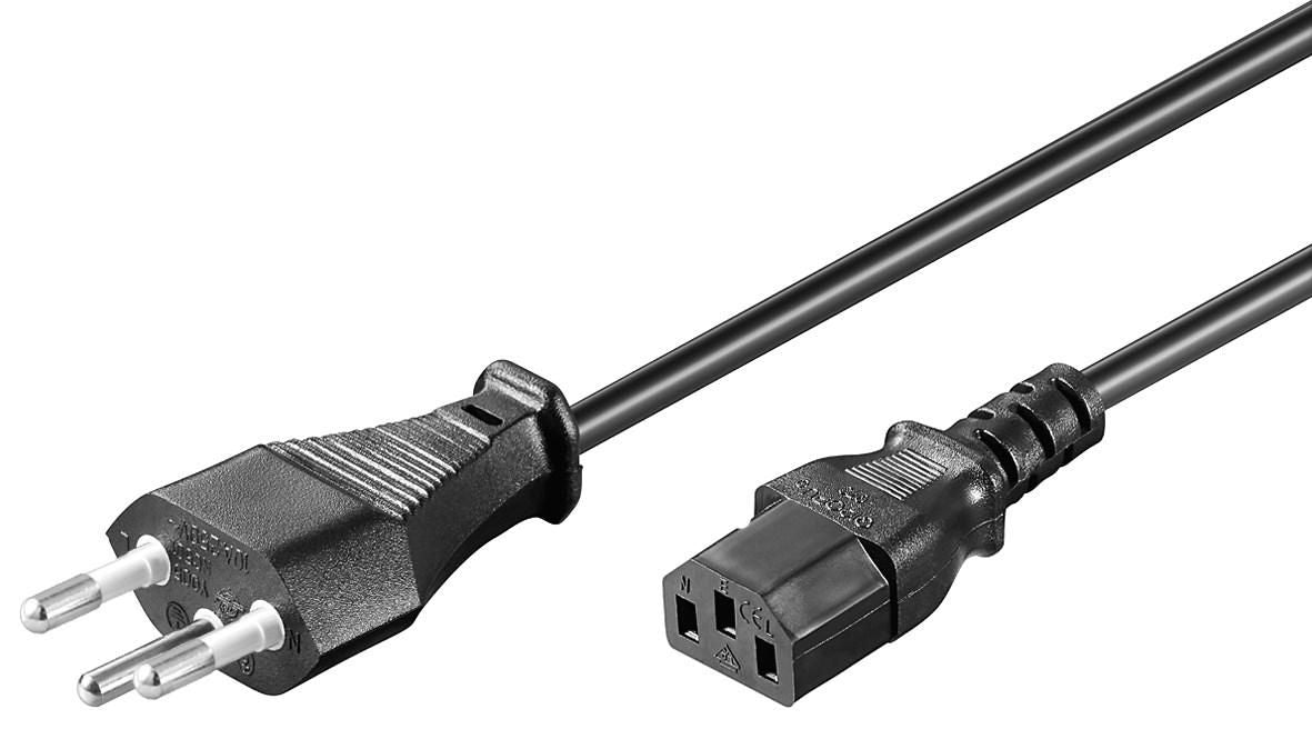 MicroConnect Power Cord Swiss - C13  3m Power Swiss Type J - C13 H05VV-F 3 x 1mm²