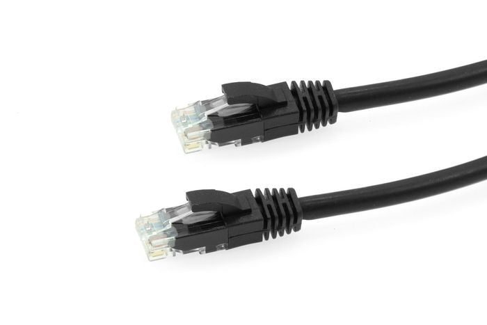 MicroConnect CAT6 U/UTP Network Cable 1m, Black with Snagless