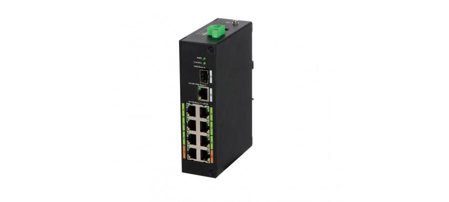 Dahua DH-LR2110-8ET-120 Technology DH-LR2110-8ET-120,  Managed, L2, Fast Ethernet (10/100), Power over Ethernet (PoE)