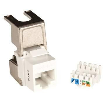 Lanview PRO Cat6a Unshielded flip  jack keystone