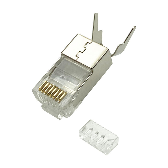 Lanview RJ45 STP plug Cat6a for  AWG22-23 solid/stranded  10pcs.