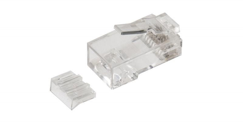 Lanview RJ45 UTP plug Cat6 for AWG  24-26 solid/stranded  conductor 10pcs.