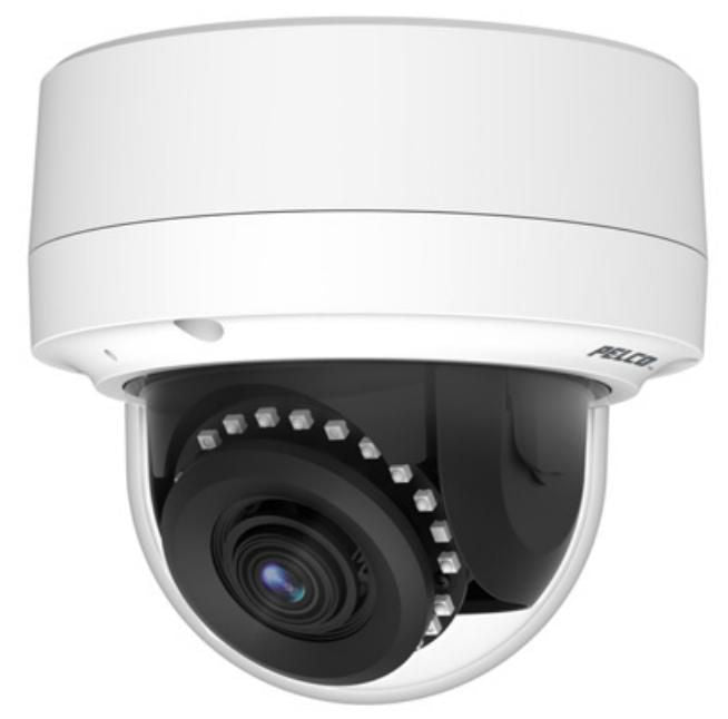 Pelco 1/2.8" CMOS, 1920x1080px, 2MP, 30 FPS, PoE, 12W