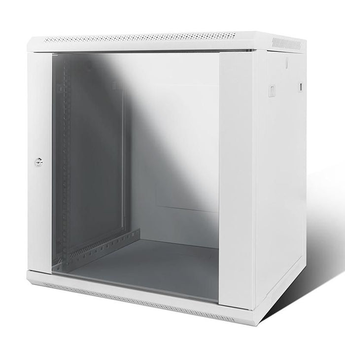 Lanview Assembled 19" Wall Mounting  Cabinet 9U H416 x W600 x D450  mm White