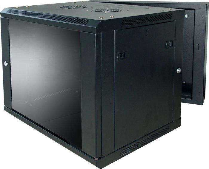 Lanview Flatpack 19" Double Wall  Mounting Cabinet 12U H635 x  W600 x D550 mm