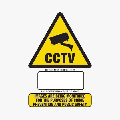 Haydon A5 RIGID CCTV WARNING SIGN