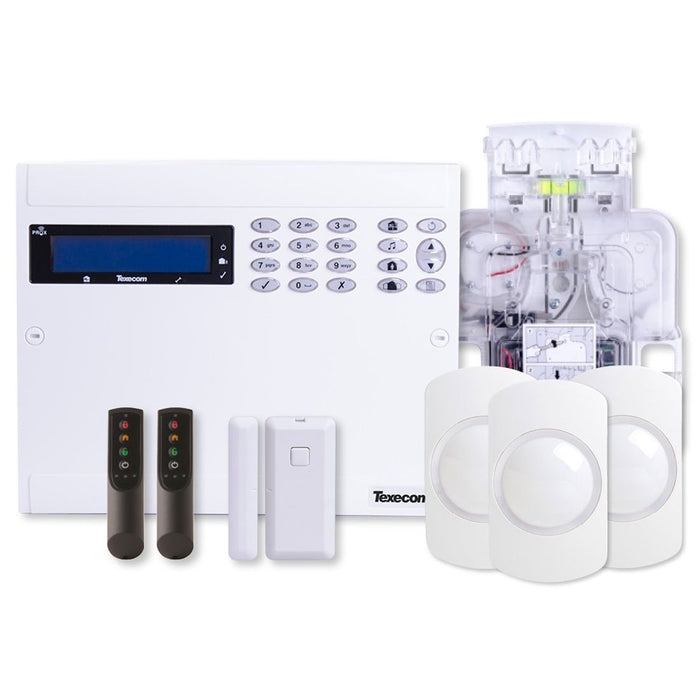 Texecom 64 Zone Self Contained  Wireless Kit with Sounder