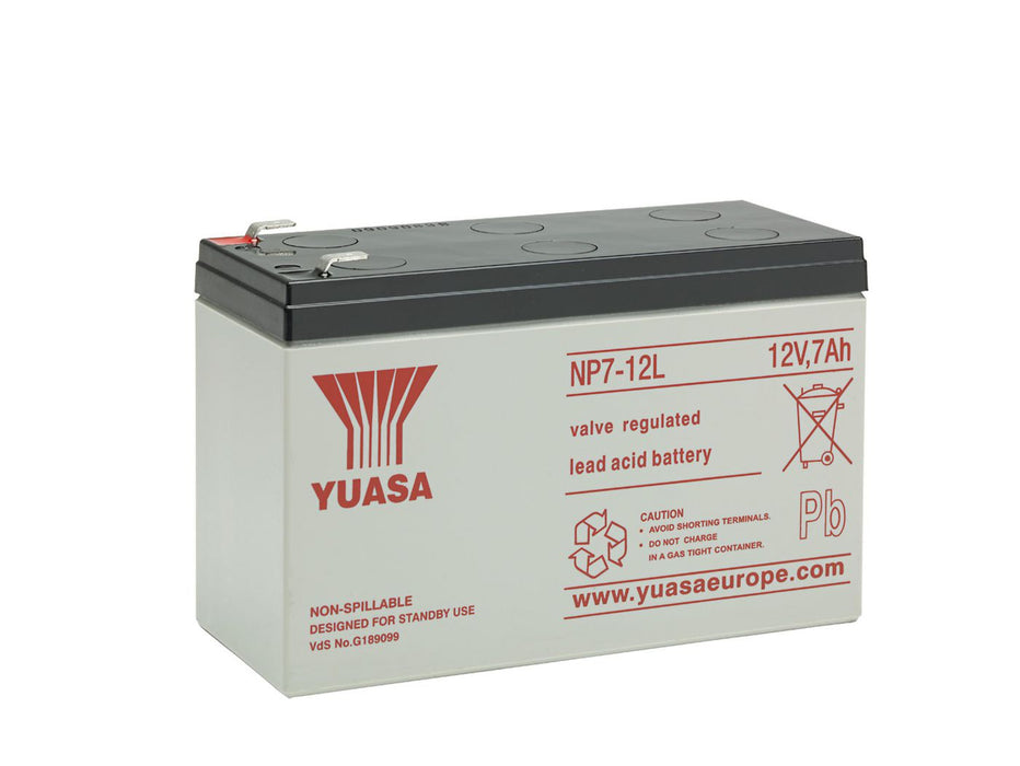 Yuasa NP7-12FR (12V 7Ah) Yuasa  General Purpose VRLA Battery