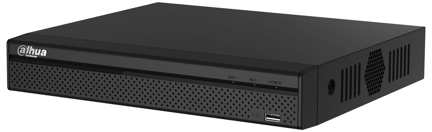 Dahua 4CH 4K NVR + 4 Ports PoE,  1080p Realtime, 80 Mbps  Incoming Bandwidth, 8TBHDD