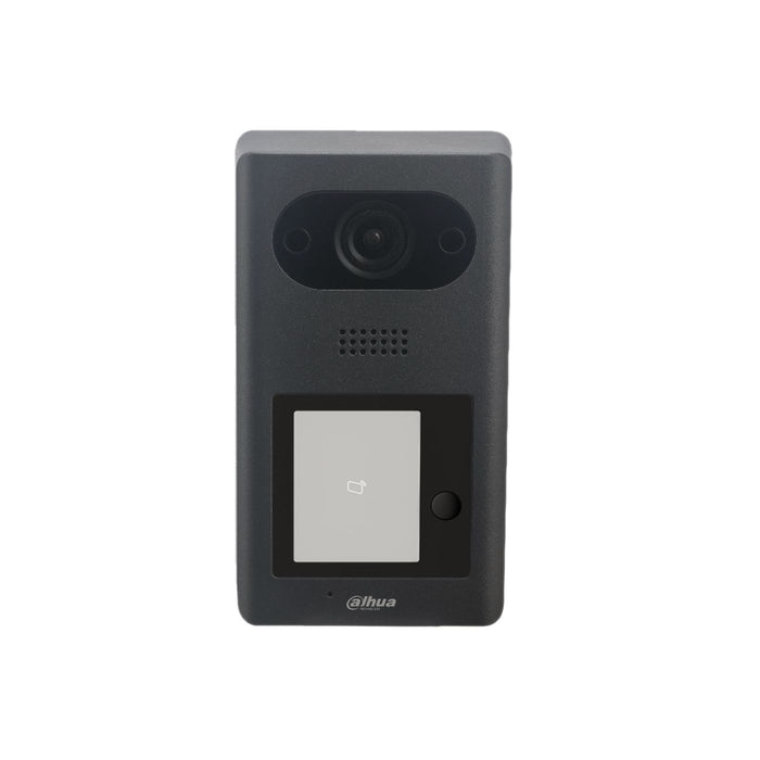Dahua IP 1 Button Outdoor Station,  2MP HD CMOS Camera,  12VDC/PoE, IP65, IK08, Surface Mount