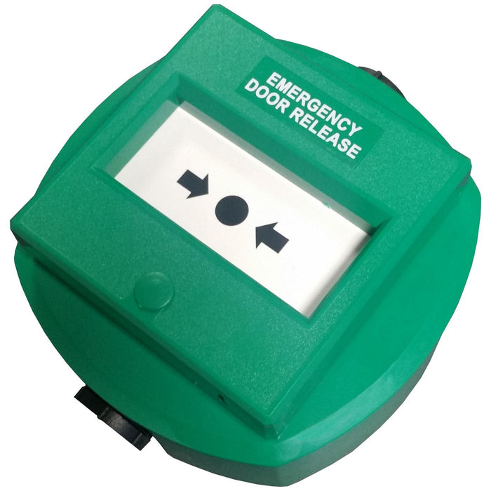 Knight Fire & Security IP67 Green Double Pole Manual  Call Point, Resettable