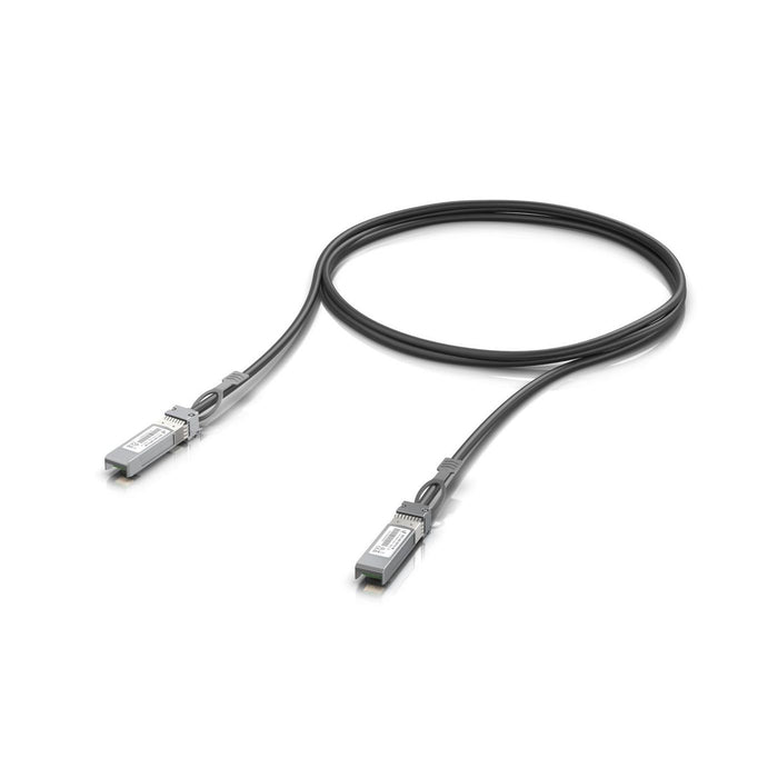 Ubiquiti SFP network accessories that  deliver a range of throughput  speeds (1/10/25G) across a variety of distances (1M)