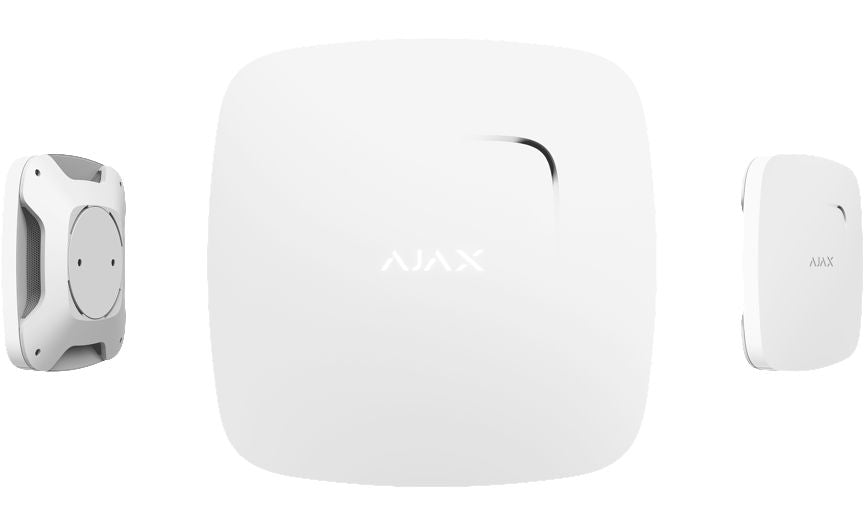 Ajax Systems Fire Protect Plus  - Wireless  smoke, heat & carbon monoxide  detector with sounder WHITE