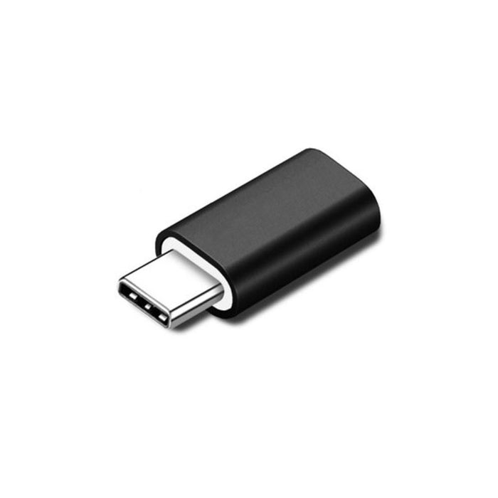 MicroConnect Lightning-USB-C Adapter, Black Support Charging up to 5V  2.4A, only for charging