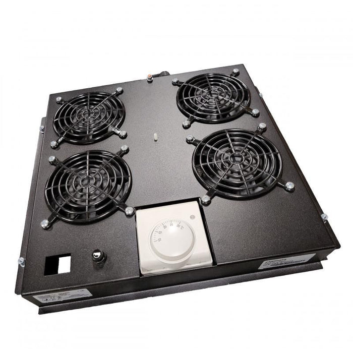 Lanview UK Fan tray with 4 fans for  19'' floor rack cabinets for  800x800 racks