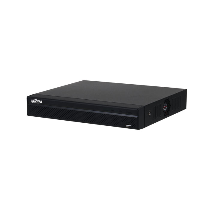 Dahua 4CH 4K NVR + 4 Ports PoE,  1080p Realtime, 80 Mbps  Incoming Bandwidth, No HDD
