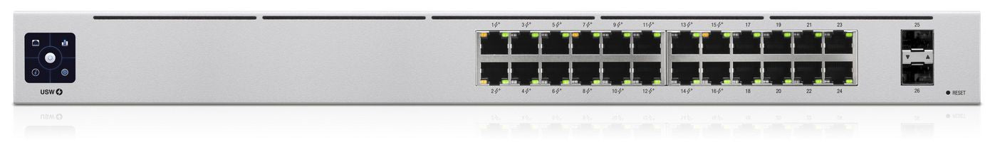 Ubiquiti USW-24-POE Gen 2 UniFi UniFi 24-Port PoE,  Managed, L2/L3, Gigabit Ethernet (10/100/1000), Power over Ethernet (PoE), Rack