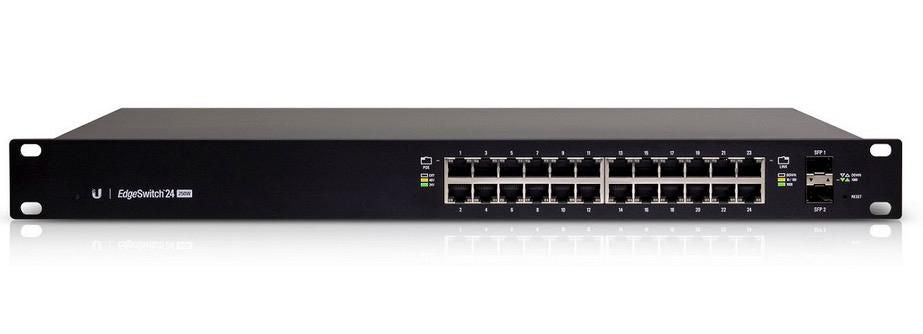 Ubiquiti ES-24-250W ES-24-250W, Managed, L2/L3,  Gigabit Ethernet (10/100/1000), Power over Ethernet (PoE), Rack mounting, 1U
