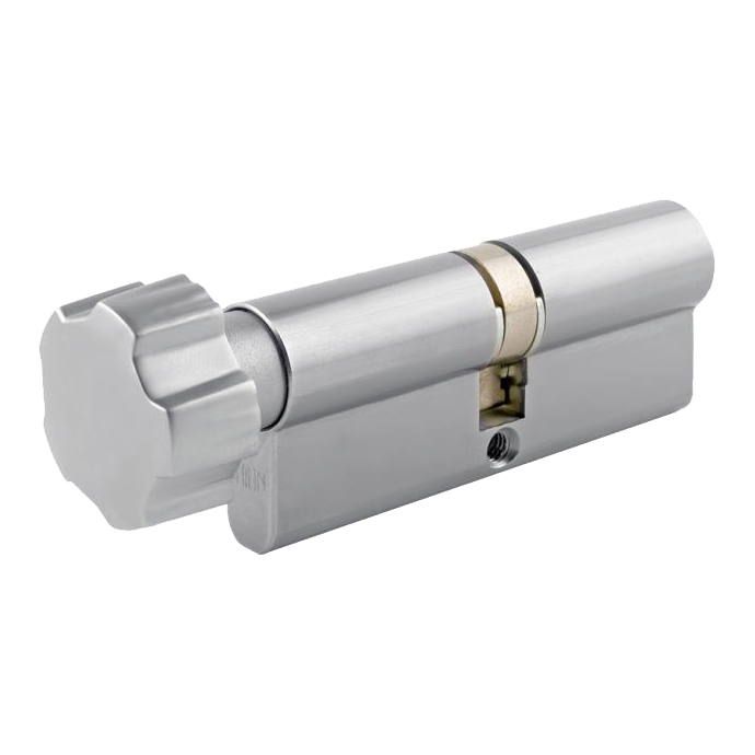 L10608 - UNION 2X19 Euro Key & Turn Cylinder
