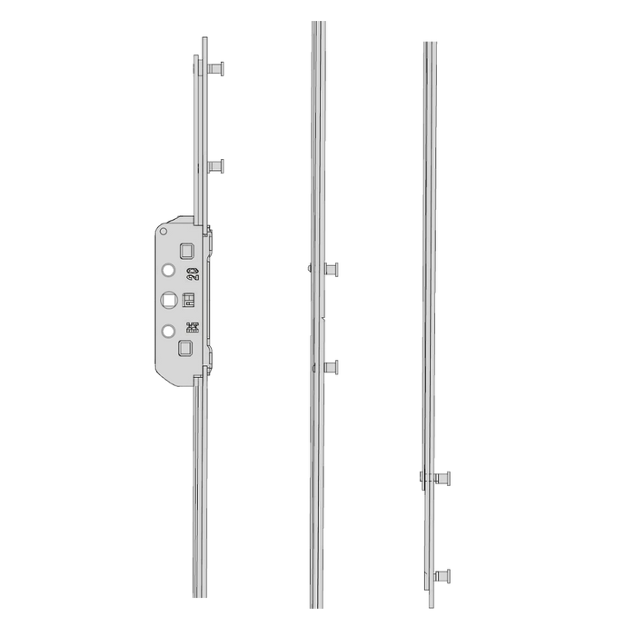 L24447 - MACO GR RAIL Reach 185 Espag Rod 20mm