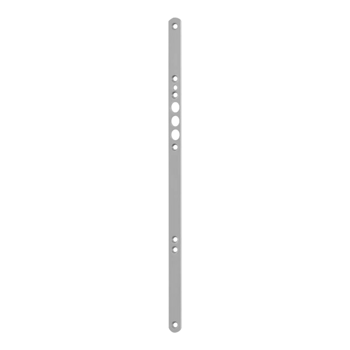 GU SECUREconnect 200 Faceplate - UPVC - 16 x 2.5mm - Silver