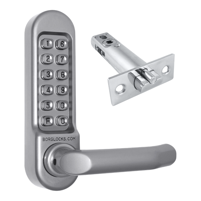 L25194 - BORG LOCKS BL5001 Digital Lock With Inside Handle And 60mm Latch