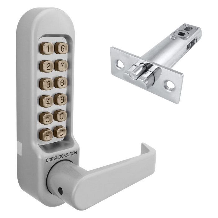 L25197 - BORG LOCKS BL5401 Digital Lock With Inside Handle And 60mm Latch