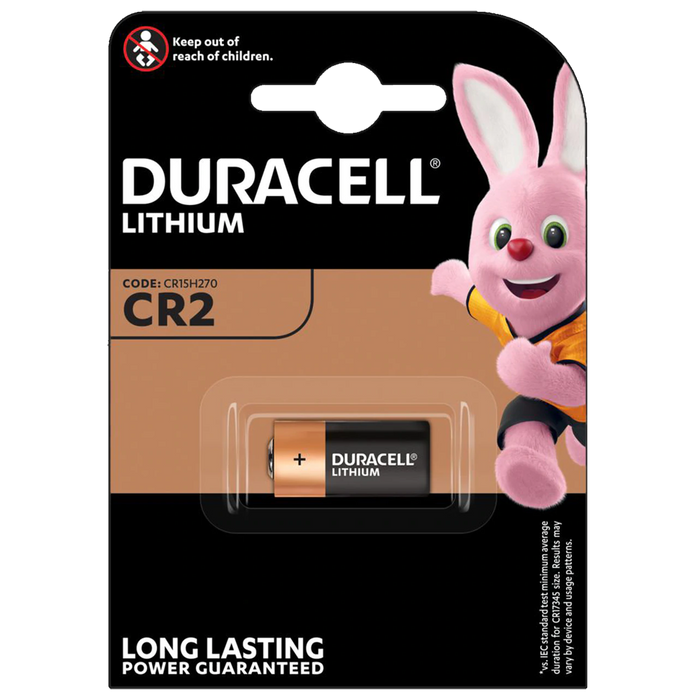 L25917 - DURACELL CR2 3V Lithium Battery