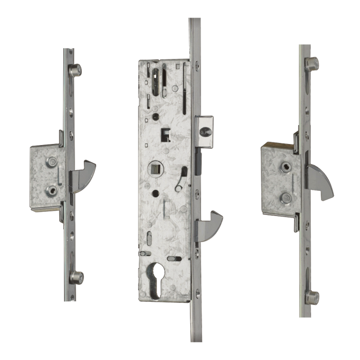 L26606 - YALE YS170 Lever Operated Latch & Hookbolt Split Spindle - 2 Hook 4 Roller