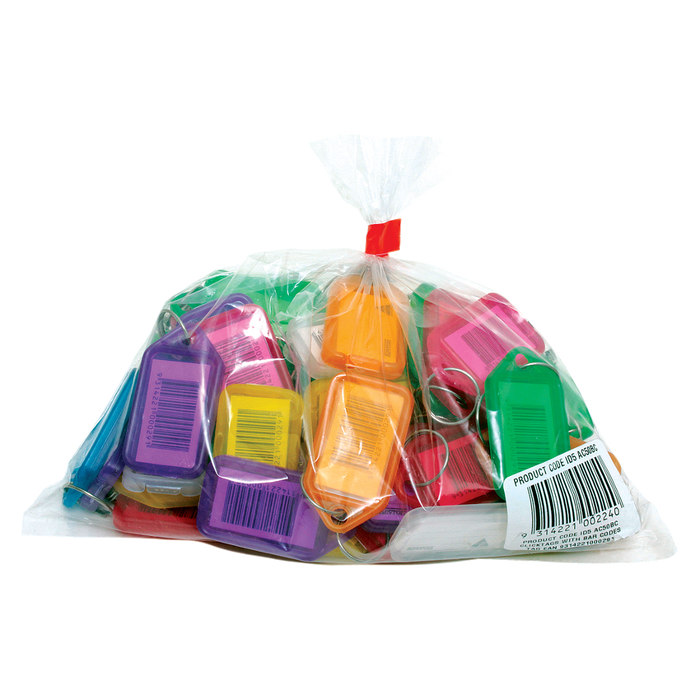 L26639 - KEVRON ID5 AC50 Tags Bag of 50 Assorted Colours