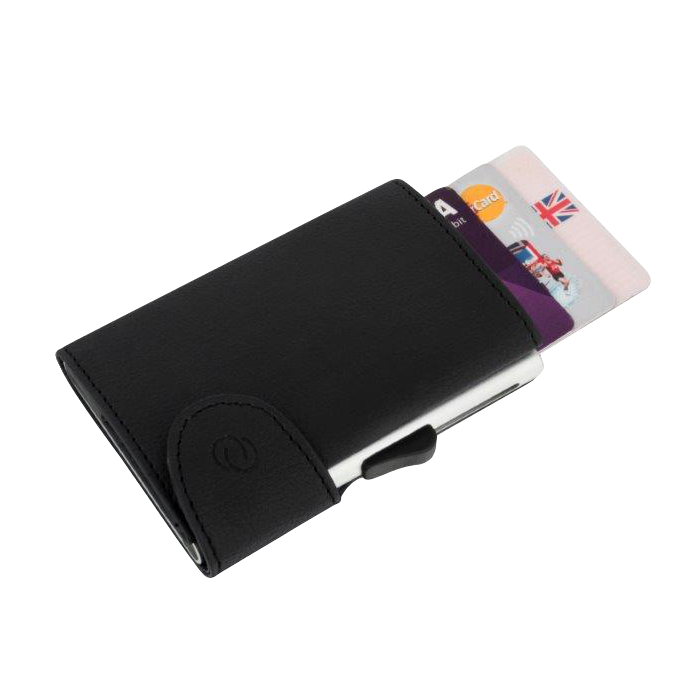 L27534 - BEE-SECURE C-Secure Leather RFID Flip Up Wallet