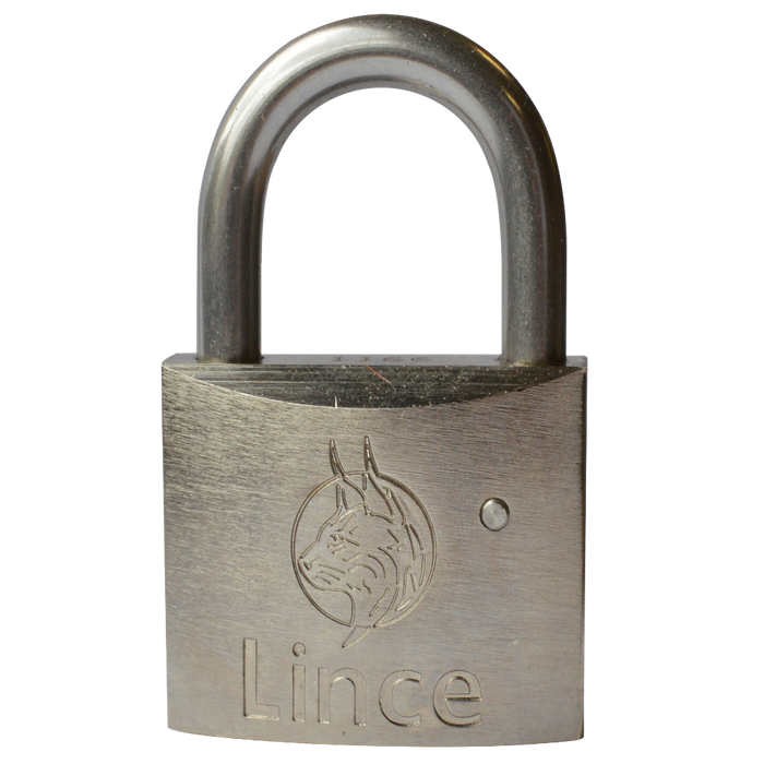 L29408 - LINCE Nautic Brass Body Corrosion Resistant Open Shackle Padlock