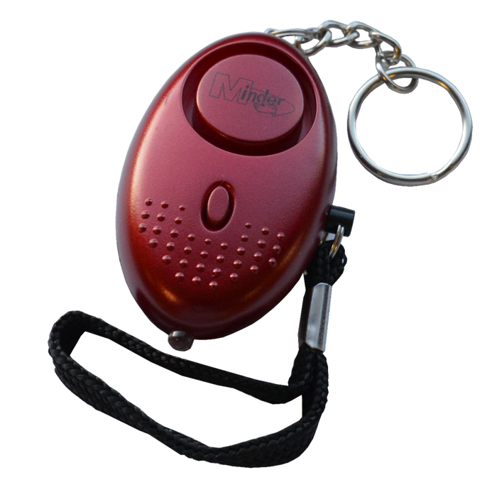 L31338 - MINDER Mini Keyring Torch Personal Alarm