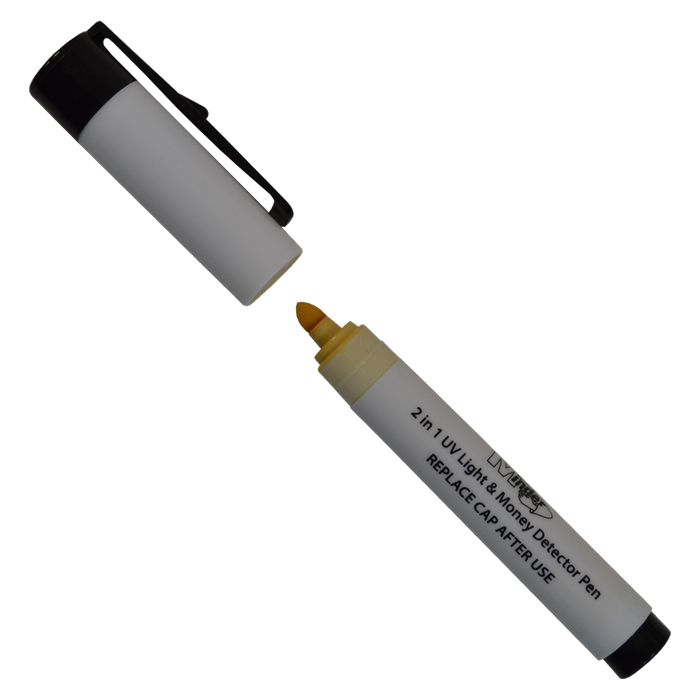 L31360 - MINDER Cash Minder 2 in 1 UV Light Pen