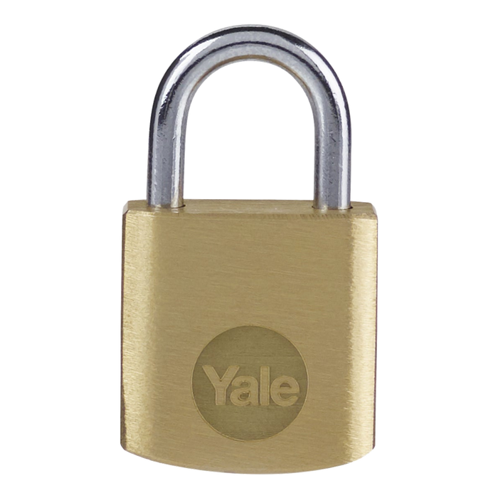 L32282 - YALE Y110B Brass Open Shackle Padlock